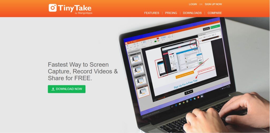 tinytake screen recorder